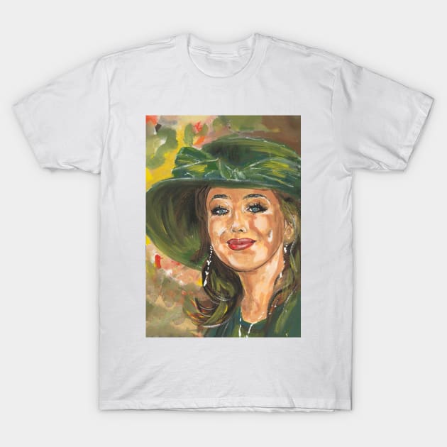 Isabelle Adjani T-Shirt by Svetlana Pelin